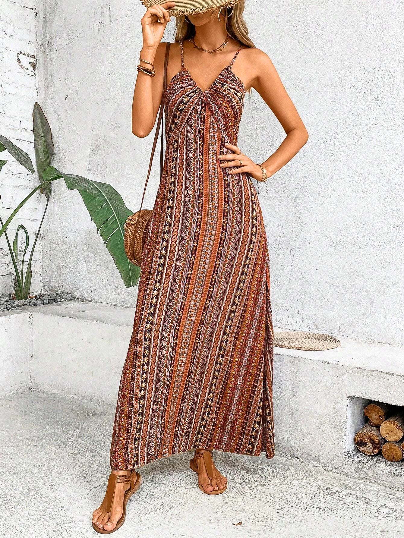 The Ayla Maxi: Boho Chic in Every Step