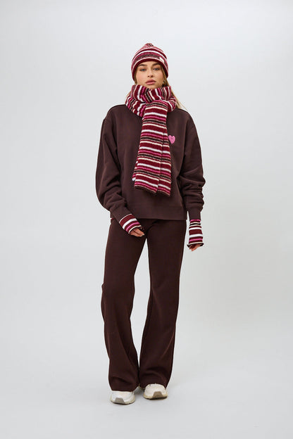 Beau Scarf Multicolor Stripe