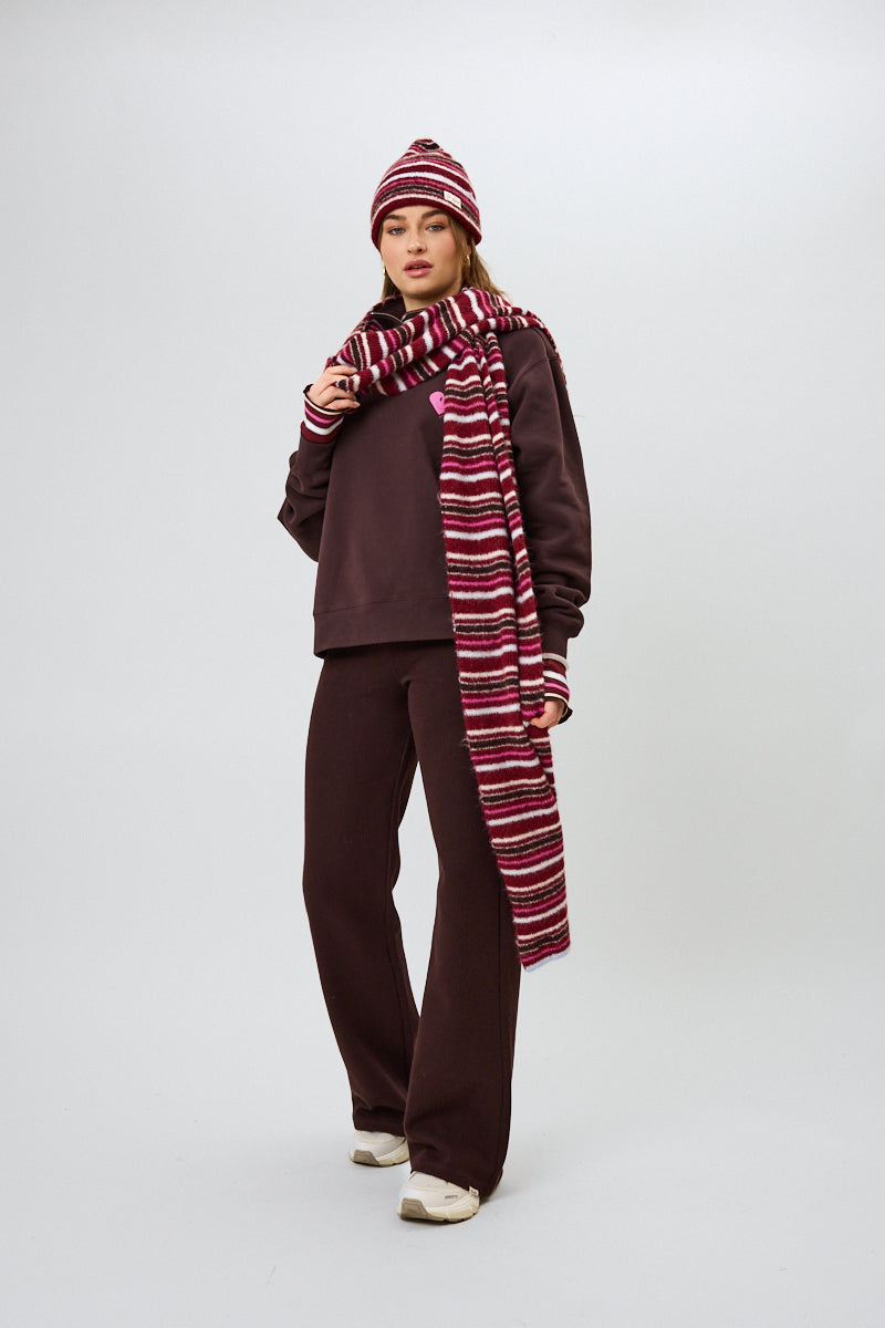 Beau Scarf Multicolor Stripe