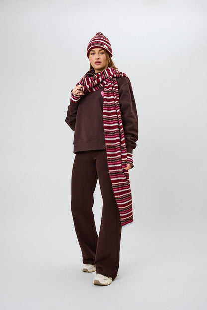 Beau Scarf Multicolor Stripe