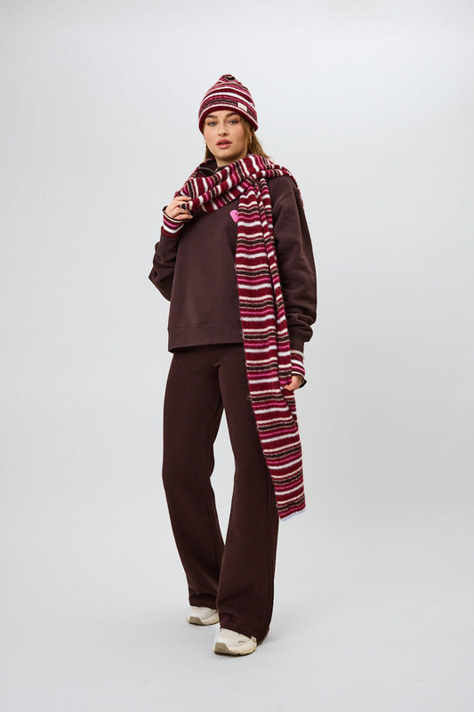 Beau Scarf Multicolor Stripe