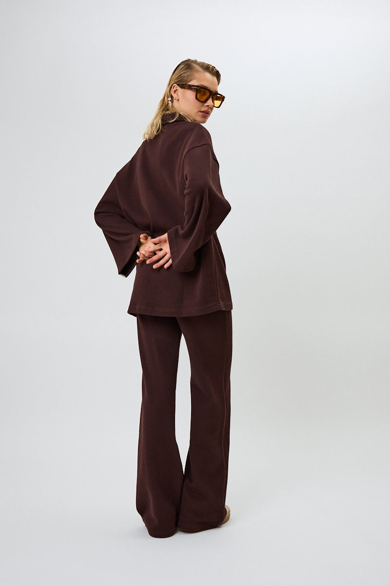 Lyle Flared Winter Pants Truffle