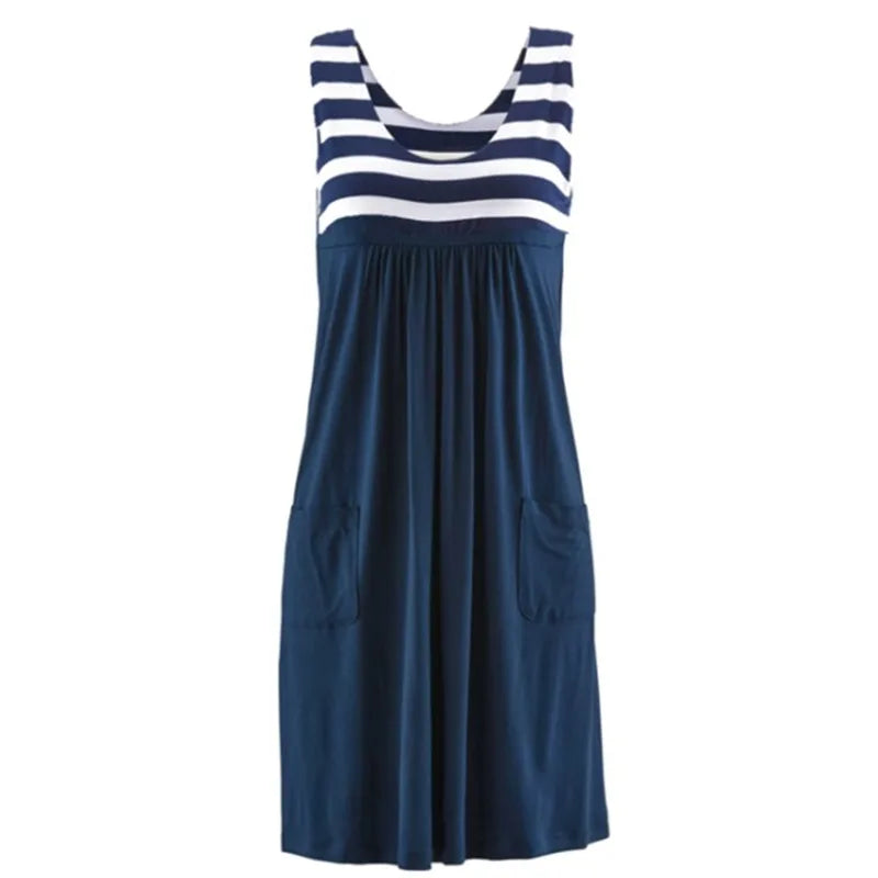 The Isla Stripe Dress: Where Comfort Meets Quiet Luxury