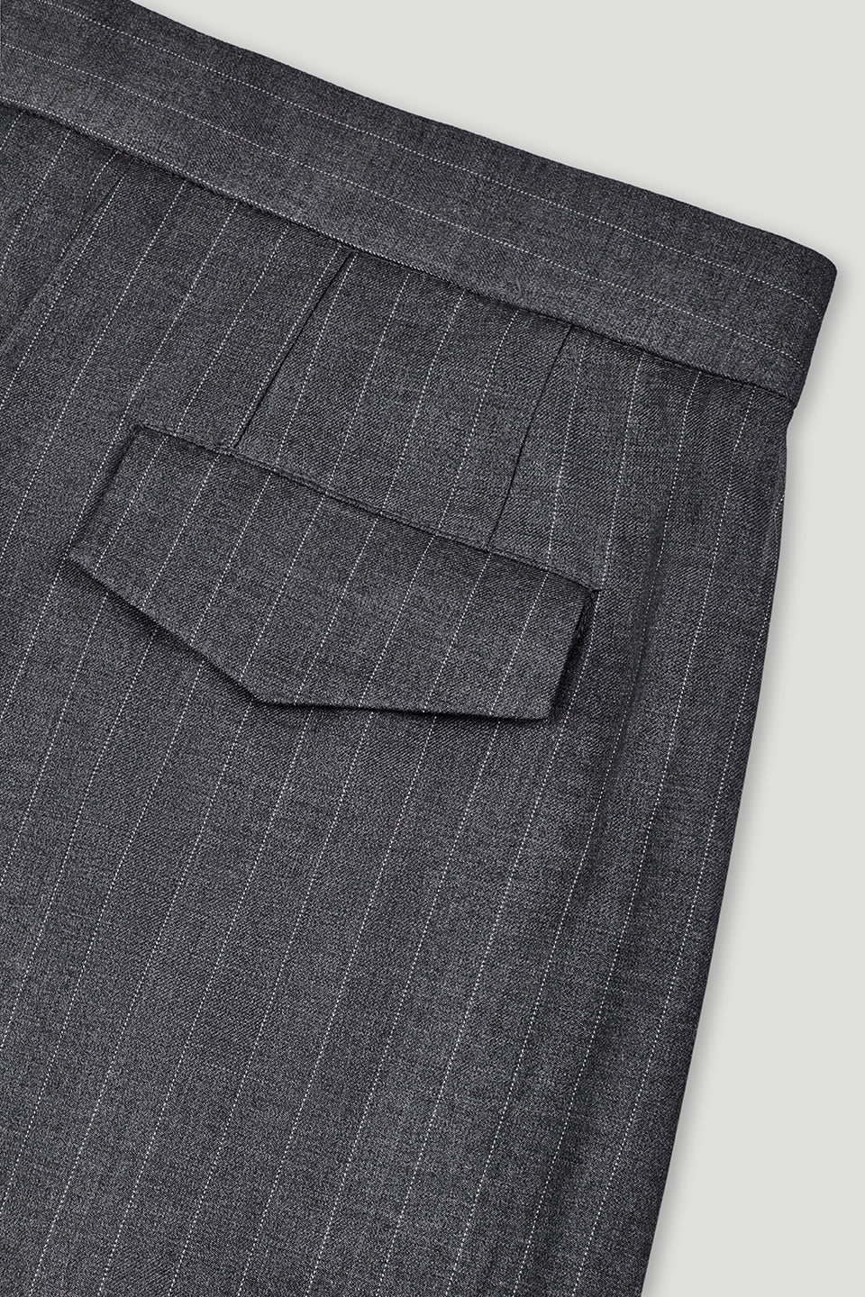 Leana Pleated Trousers Pinstripe