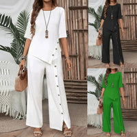 The Mira Set – Irregular Hem Two-Piece Suit image