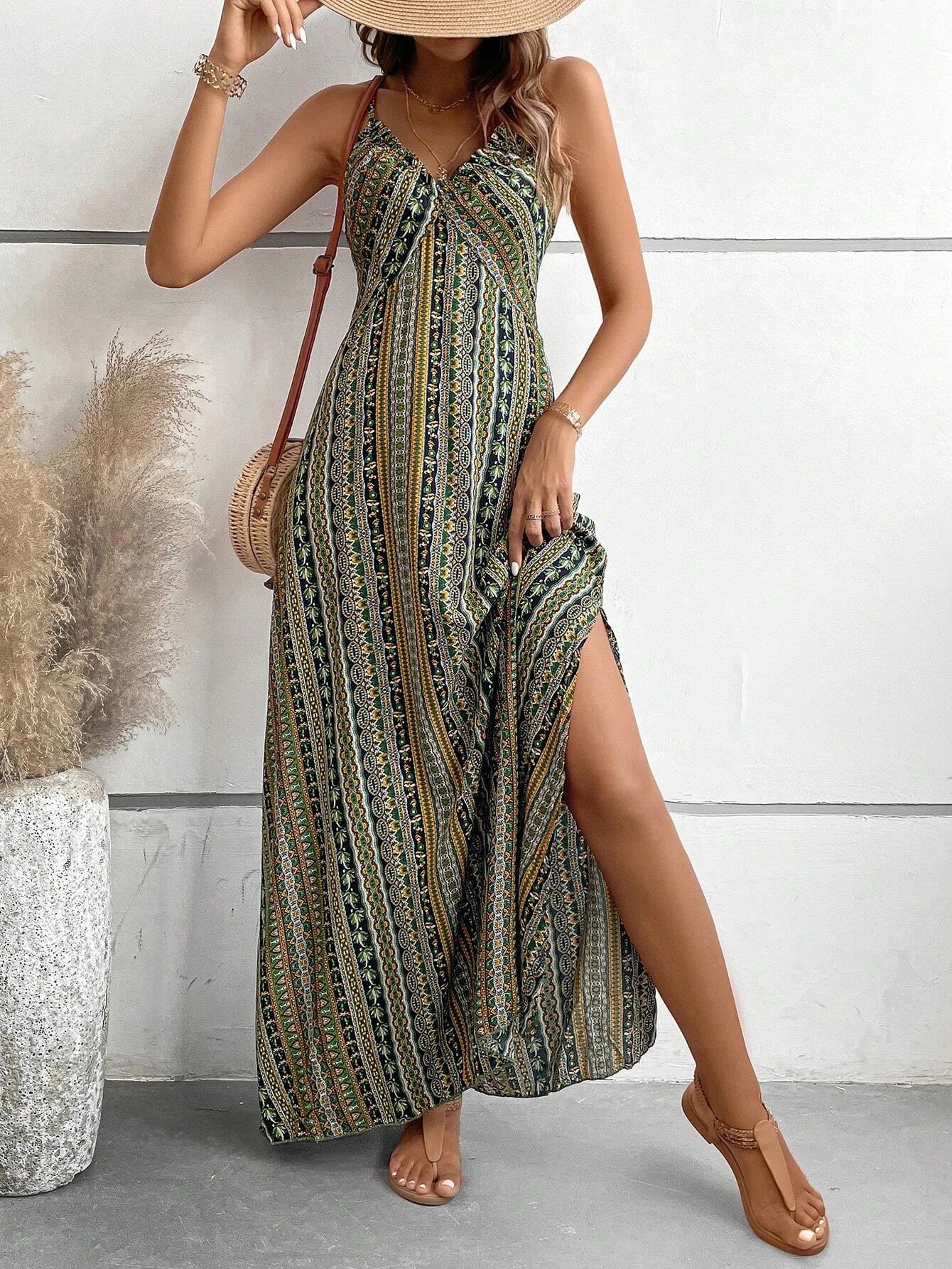 The Ayla Maxi: Boho Chic in Every Step