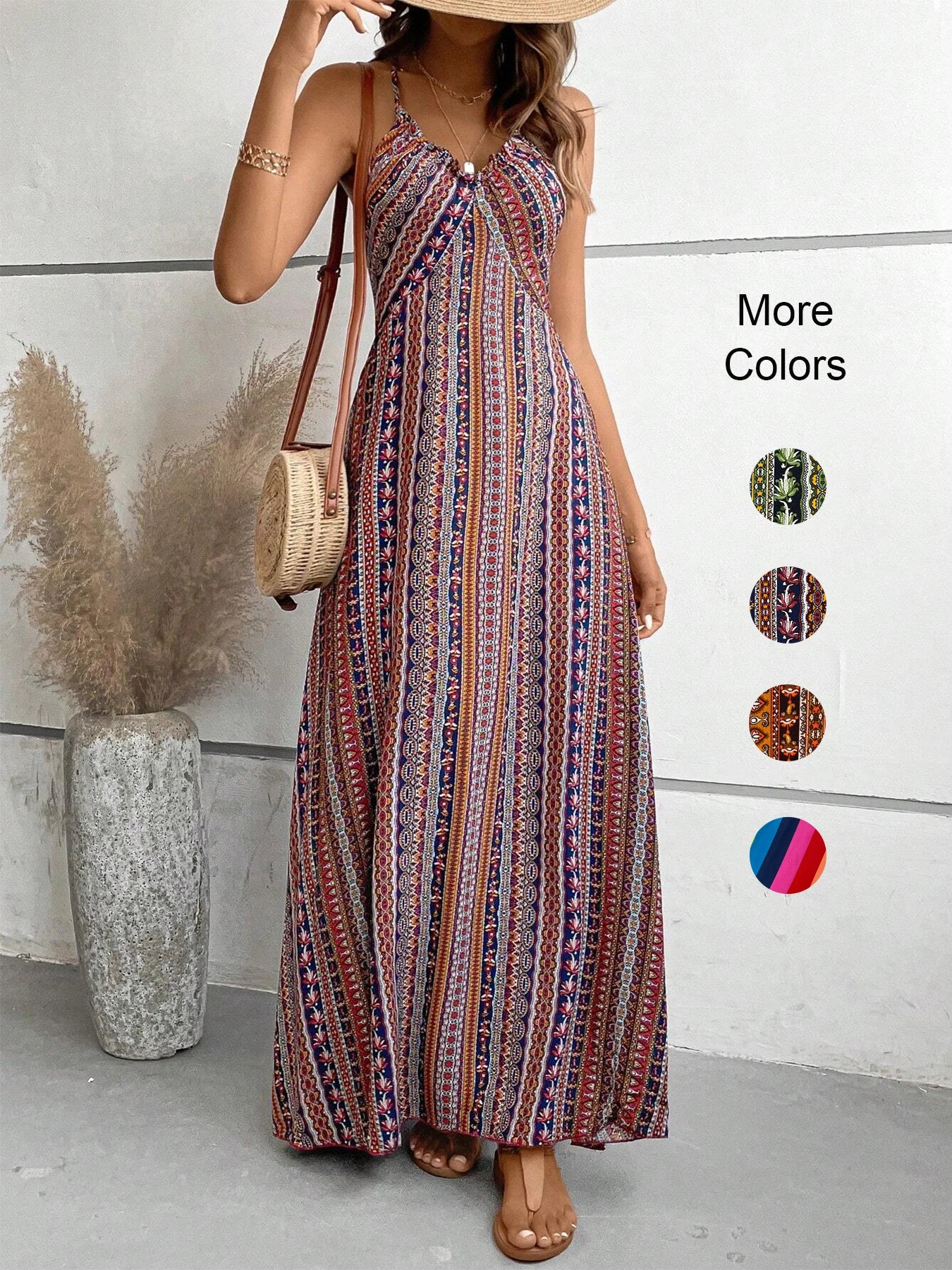 The Ayla Maxi: Boho Chic in Every Step