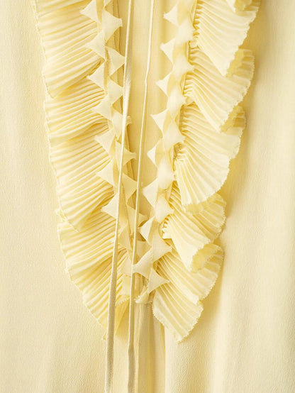 The Elara Set – Two-Piece Ruffle Top & Skirt