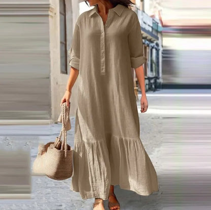 The Alura Shirt Dress: Where Comfort Meets Classic