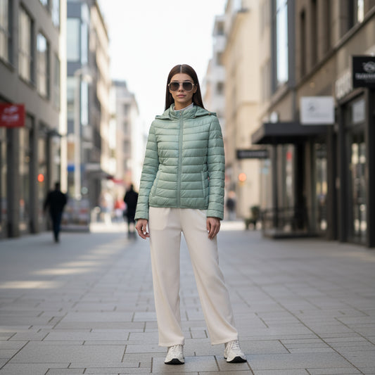 Die Santel Jacket – Ultraleichte Packbare Pufferjacke