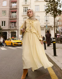 The Elara Set – Two-Piece Ruffle Top & Skirt image