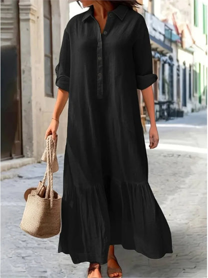 The Alura Shirt Dress: Where Comfort Meets Classic