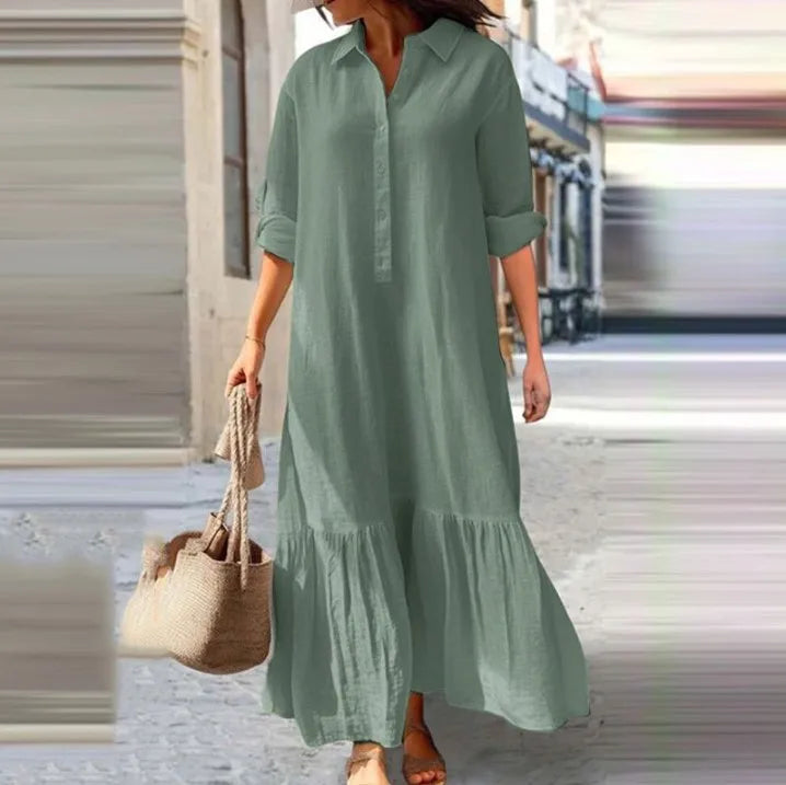 The Alura Shirt Dress: Where Comfort Meets Classic