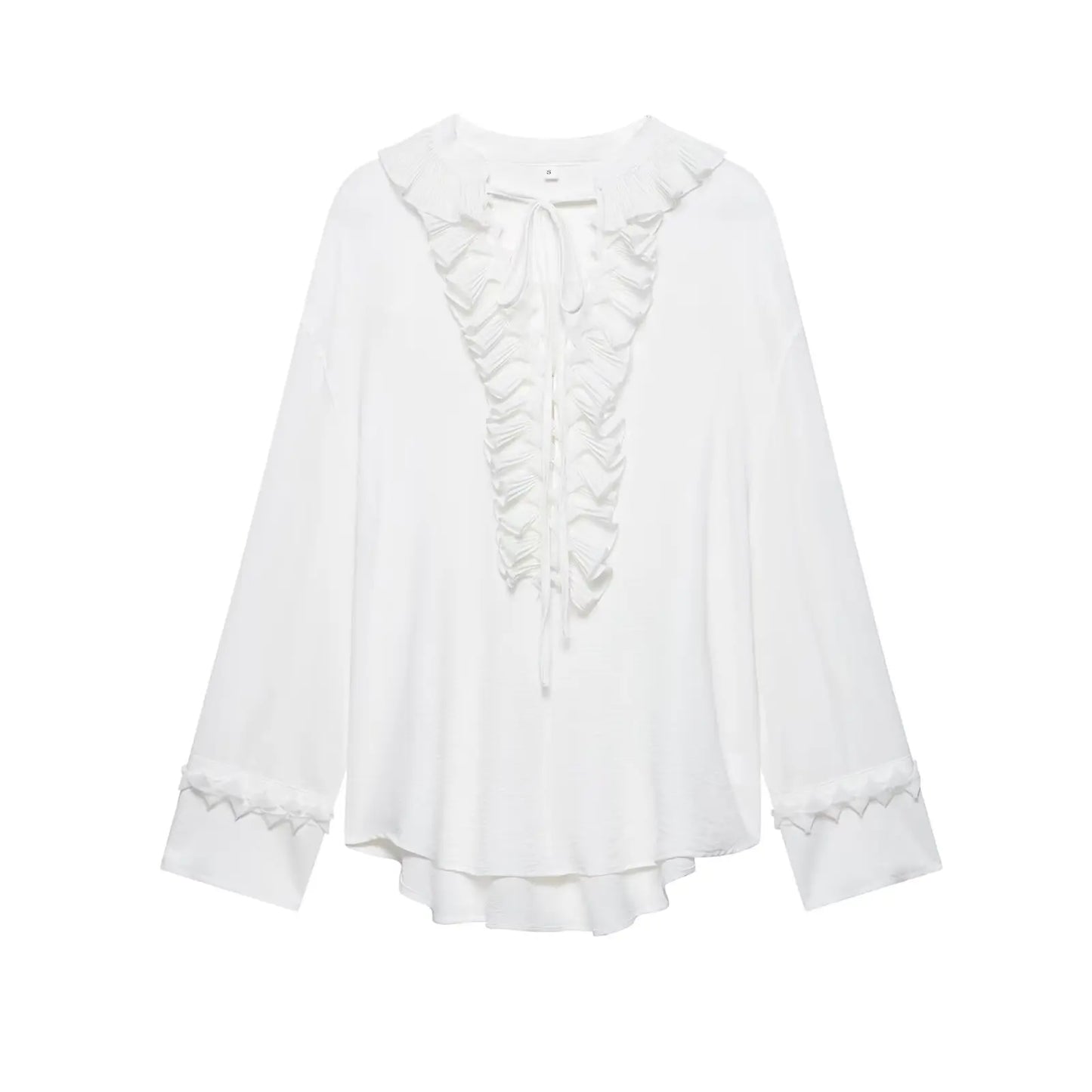 The Elara Set – Two-Piece Ruffle Top & Skirt